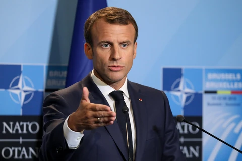 Tổng thống Pháp Emmanuel Macron. (Ảnh: AFP/TTXVN)