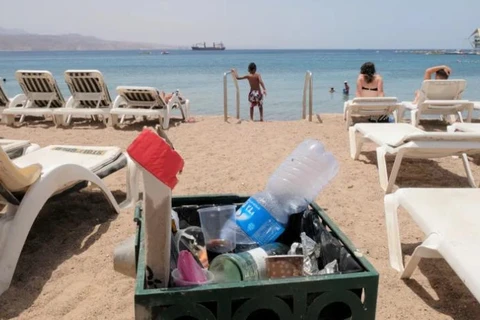 Bãi biển thành phố Eilat. (Nguồn: haaretz.com)