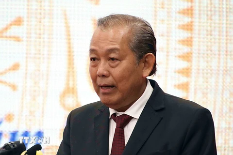 Phó Thủ tướng Thường trực Chính phủ Trương Hòa Bình. (Ảnh: Kim Há/TTXVN)
