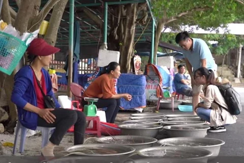 [Video] Sức hấp dẫn khó cưỡng của chợ hải sản ở Cù Lao Chàm