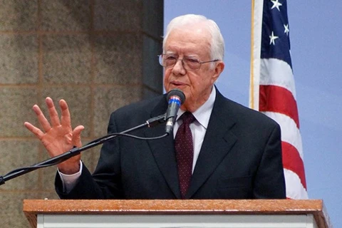 Cựu Tổng thống Mỹ Jimmy Carter. (Nguồn: sputniknews.com)