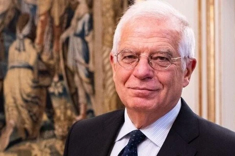 Đại diện cấp cao của Liên minh châu Âu (EU) phụ trách chính sách an ninh và đối ngoại Josep Borrell trong chuyến thăm Tehran, Iran. (Ảnh: IRNA/TTXVN)