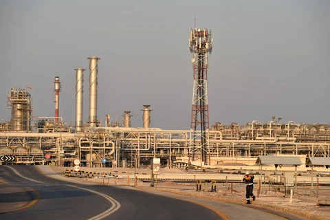 Nhà máy lọc dầu của Công ty Aramco ở Saudi Arabia tháng 9/2019. (Ảnh: AFP/TTXVN)