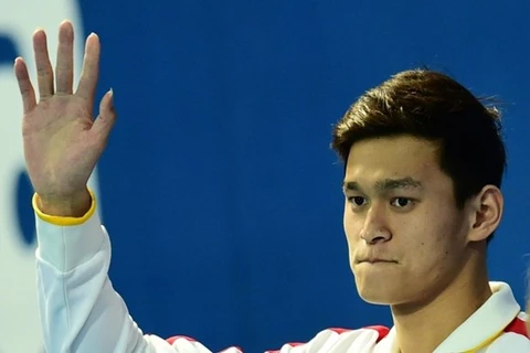 Kình ngư người Trung Quốc Sun Yang. (Nguồn: AFP)