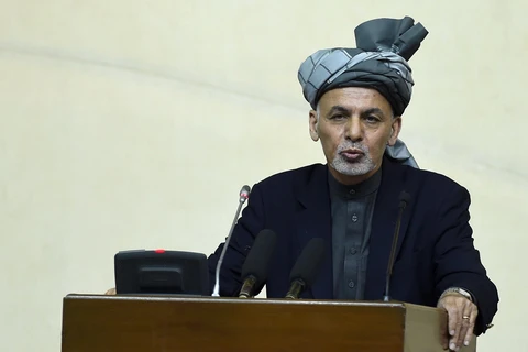 Tổng thống Afghanistan Mohammad Ashraf Ghani. (Ảnh: AFP/ TTXVN)