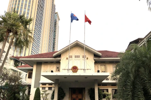Trụ sở Đại sứ quán Việt Nam tại thủ đô Bangkok của Thái Lan. (Ảnh: Ngọc Quang/TTXVN)