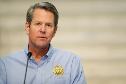 Thống đốc Georgia Brian Kemp. (Nguồn: Associated Press)
