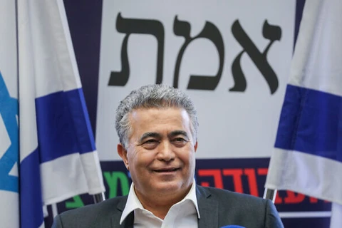 Lãnh đạo Công đảng, nghị sỹ Amir Peretz. (Nguồn: timesofisrael.com)
