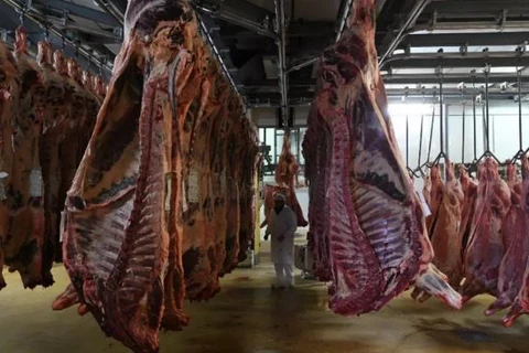 Một cơ sở chế biến thịt tại Pháp. (Nguồn: france24.com)