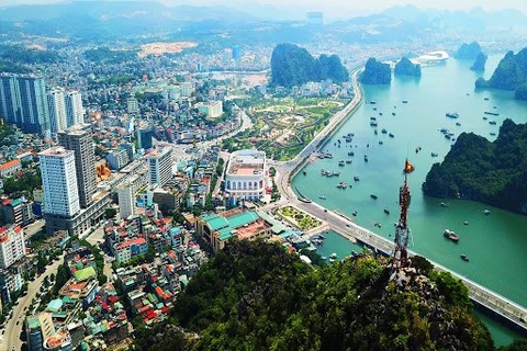 Thành phố Hạ Long, tỉnh Quảng Ninh. (Nguồn: Báo Quảng Ninh)