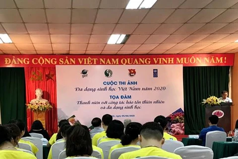 Lễ phát động Cuộc thi ảnh về Đa dạng sinh học Việt Nam năm 2020. (Ảnh: Bích Hà/Vietnam+)