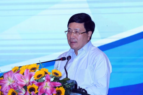 Phó Thủ tướng Chính phủ Phạm Bình Minh làm Tổ trưởng Tổ công tác thúc đẩy hợp tác đầu tư nước ngoài. (Ảnh: Thống Nhất/TTXVN)
