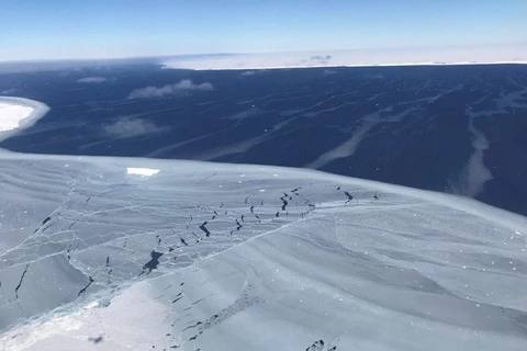 Băng tại Nam Cực. (Ảnh: AFP/ TTXVN)