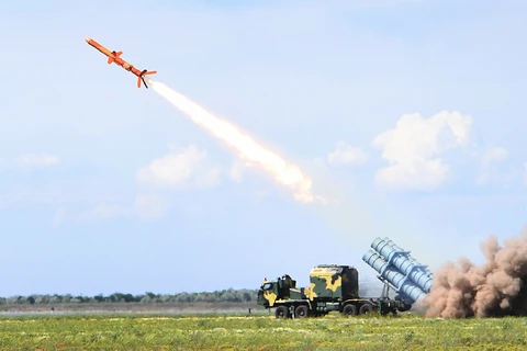 Ukraine phóng thử thành công tên lửa R-360 Neptune. (Nguồn: defpost.com)