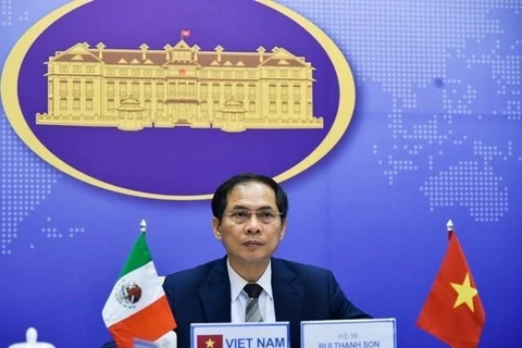 Thứ trưởng Thường trực Bộ Ngoại giao Việt Nam Bùi Thanh Sơn. (Ảnh TTXVN)