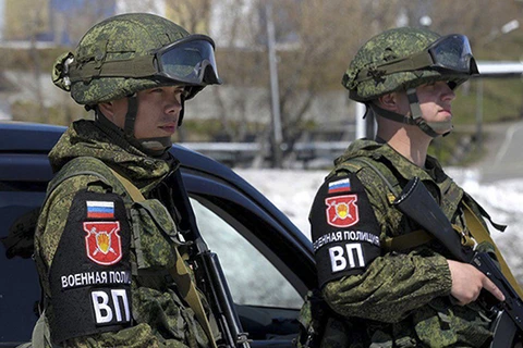 Binh sỹ lực lượng quân cảnh Nga. (Nguồn: mil.ru)