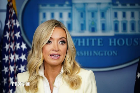 Thư ký báo chí Nhà Trắng Kayleigh McEnany. (Ảnh: AFP/TTXVN)