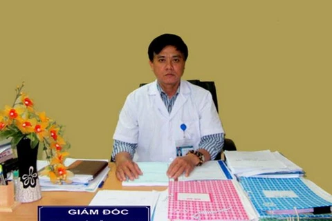 Ông Hồ Văn Thanh bị cách chức giám đốc Bệnh viện Sản nhi Phú Yên. (Ảnh: Bệnh viện Sản nhi Phú Yên)