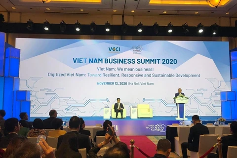 Hội nghị Thượng đỉnh Kinh doanh Việt Nam 2020. (Nguồn: dangcongsan.vn)