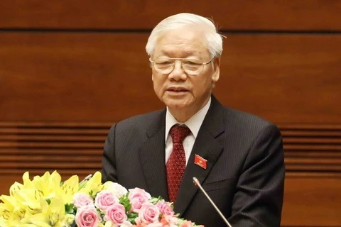 Tổng Bí thư, Chủ tịch nước Nguyễn Phú Trọng. (Ảnh: Phương Hoa/TTXVN)