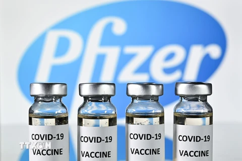 Vắcxin ngừa COVID-19 do Pfizer và BioNTech phối hợp phát triển. (Ảnh: AFP/TTXVN)