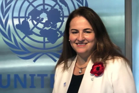Bà Elisa Fernandez, Trưởng Đại diện UN Women tại Việt Nam. (Nguồn: UN Women Vietnam)