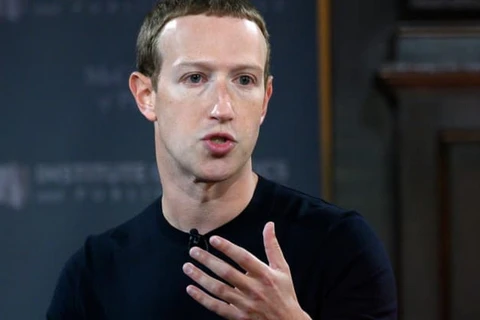 Giám đốc điều hành Facebook, ông Mark Zuckerberg. (Nguồn: Getty)