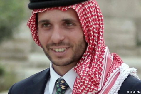 Cựu Thái tử Hamzah bin Hussein, em cùng cha khác mẹ của Quốc vương Abdullah II. (Nguồn: AFP)