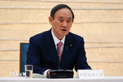 Thủ tướng Nhật Bản Suga Yoshihide. (Ảnh: AFP/TTXVN)