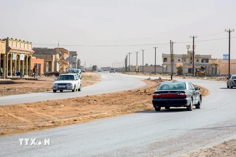 Một tuyến phố ở Misrata, Libya ngày 12/12/2020. (Ảnh: AFP/TTXVN)