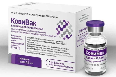 Vaccine KoviVac của Nga. (Nguồn: intellinews.com)