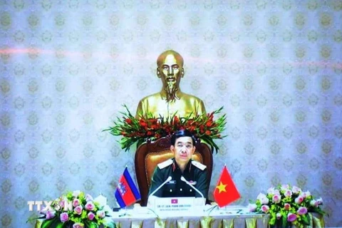 Bộ trưởng Bộ Quốc phòng Phan Văn Giang. (Ảnh: Phương Hoa/TTXVN)