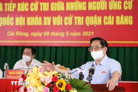 [Video] Thủ tướng Phạm Minh Chính tiếp xúc cử tri tại Cần Thơ