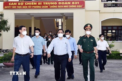 [Video] Thủ tướng kiểm tra công tác phòng chống COVID-19 tại Bắc Giang