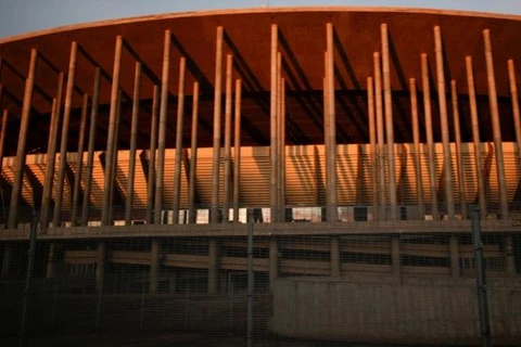 Sân vận động quốc gia Mane Garrincha ở Brasilia, nơi đội tuyển Venezuela và Brazil sẽ thi đấu trận mở màn Copa America vào ngày 13/6. (Nguồn: Reuters)