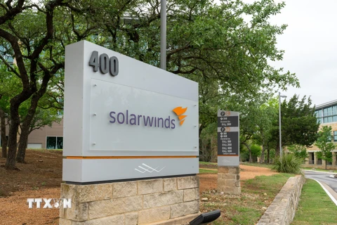 Trụ sở của công ty SolarWinds ở Austin, bang Texas, Mỹ. (Ảnh: AFP/TTXVN)