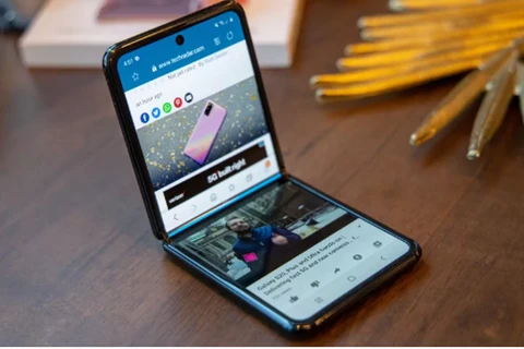 Mẫu Samsung Galaxy Z Flip (Nguồn: techradar.com)