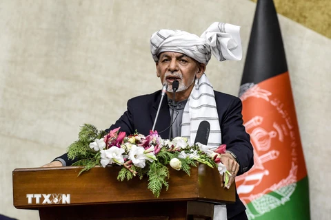 Tổng thống Afghanistan Ashraf Ghani (Ảnh: AFP/TTXVN)