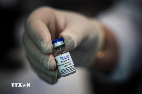 Vaccine ngừa COVID-19 - Sputnik Light của Nga. (Ảnh: AFP/TTXVN)
