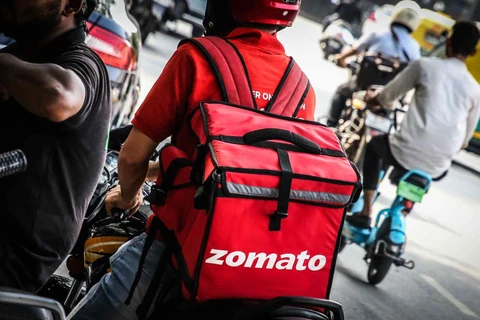 Zomato, "kỳ lân" giao đồ ăn trực tuyến của Ấn Độ, đã đệ trình dự thảo bản cáo bạch IPO với cơ quan quản lý chứng khoán của Ấn Độ. (Ảnh: asia.nikkei.com)
