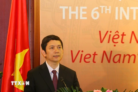 PGS.TS Bùi Nhật Quang, Ủy viên Trung ương Đảng, Chủ tịch Viện Hàn lâm Khoa học Xã hội Việt Nam. (Ảnh: Tuấn Đức/TTXVN)
