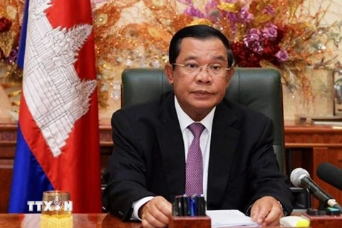 Thủ tướng Campuchia Samdech Hun Sen. (Ảnh: TTXVN phát)