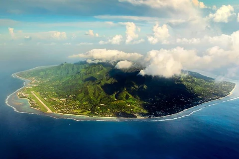 Đảo Rarotonga - đảo lớn nhất của Quần đảo Cook. (Nguồn: Moment RF)