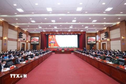 [Photo] Thủ tướng làm việc với lãnh đạo chủ chốt thành phố Hải Phòng