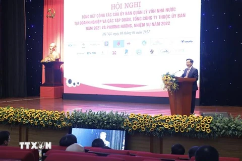 Phó Thủ tướng Lê Minh Khái phát biểu chỉ đạo. (Ảnh: Lâm Khánh/TTXVN)