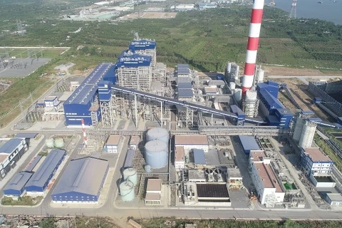 Toàn cảnh Nhà máy nhiệt điện Sông Hậu 1. (Nguồn: PVN)