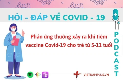 Hỏi đáp COVID-19: Trẻ từ 5-11 tuổi gặp phản ứng gì sau tiêm vaccine?