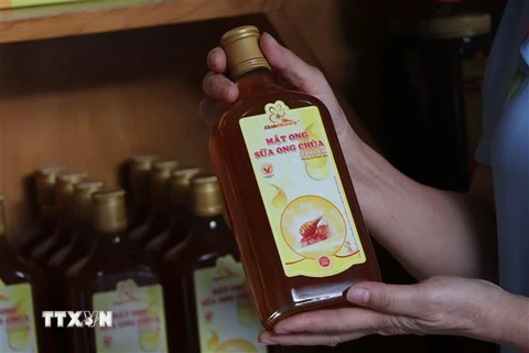 Sản phẩm mật ong Đắk Lắk rất được ưa chuộng của Việt Nam. (Ảnh: Anh Dũng/TTXVN)