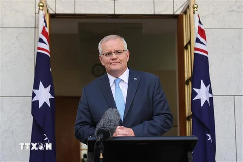 Thủ tướng Australia Scott Morrison. (Ảnh: AFP/TTXVN)