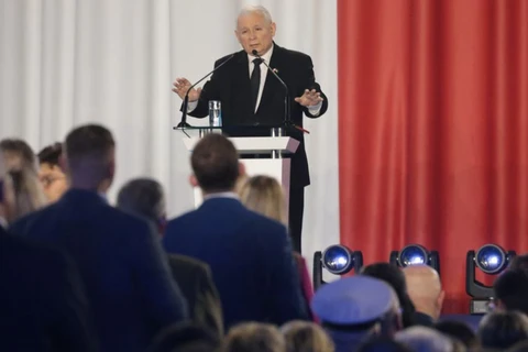 Phó Thủ tướng Ba Lan Jaroslaw Kaczynski. (Nguồn: Reuters)